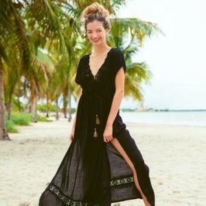 Koy Paradise V-neck maxi dress