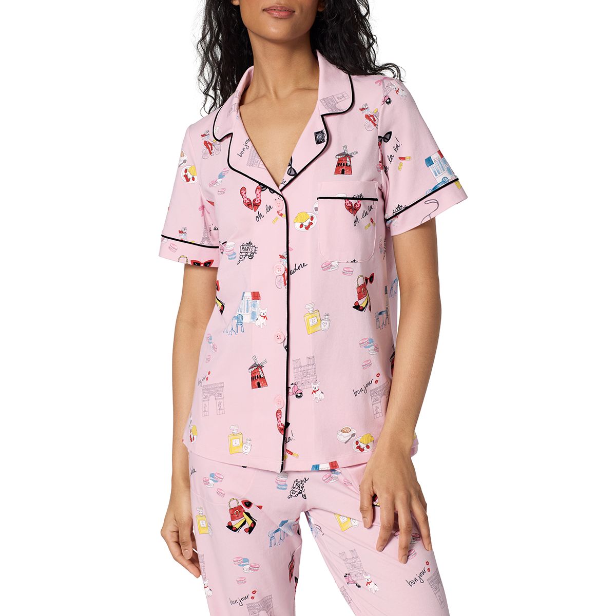 Bedhead capri Pajama Paris print