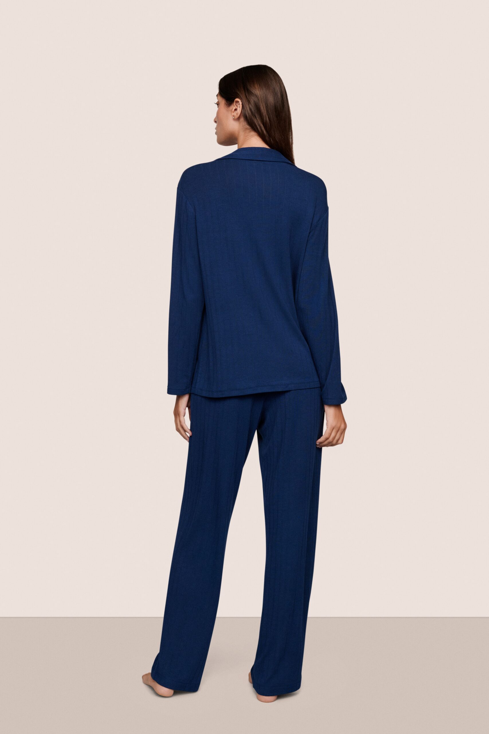 Eberjey Gisele Rib Long Pajama - Image 3