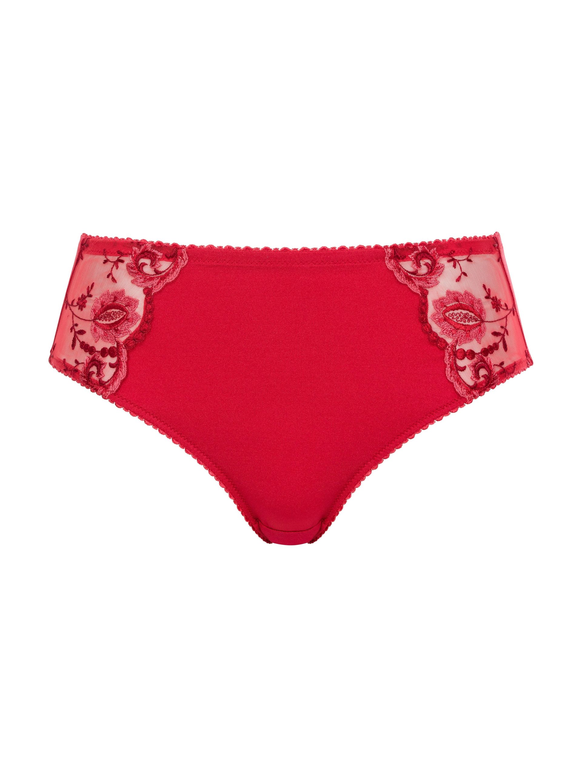Felina Conturelle Art Floral Thong – Crimson Lingerie