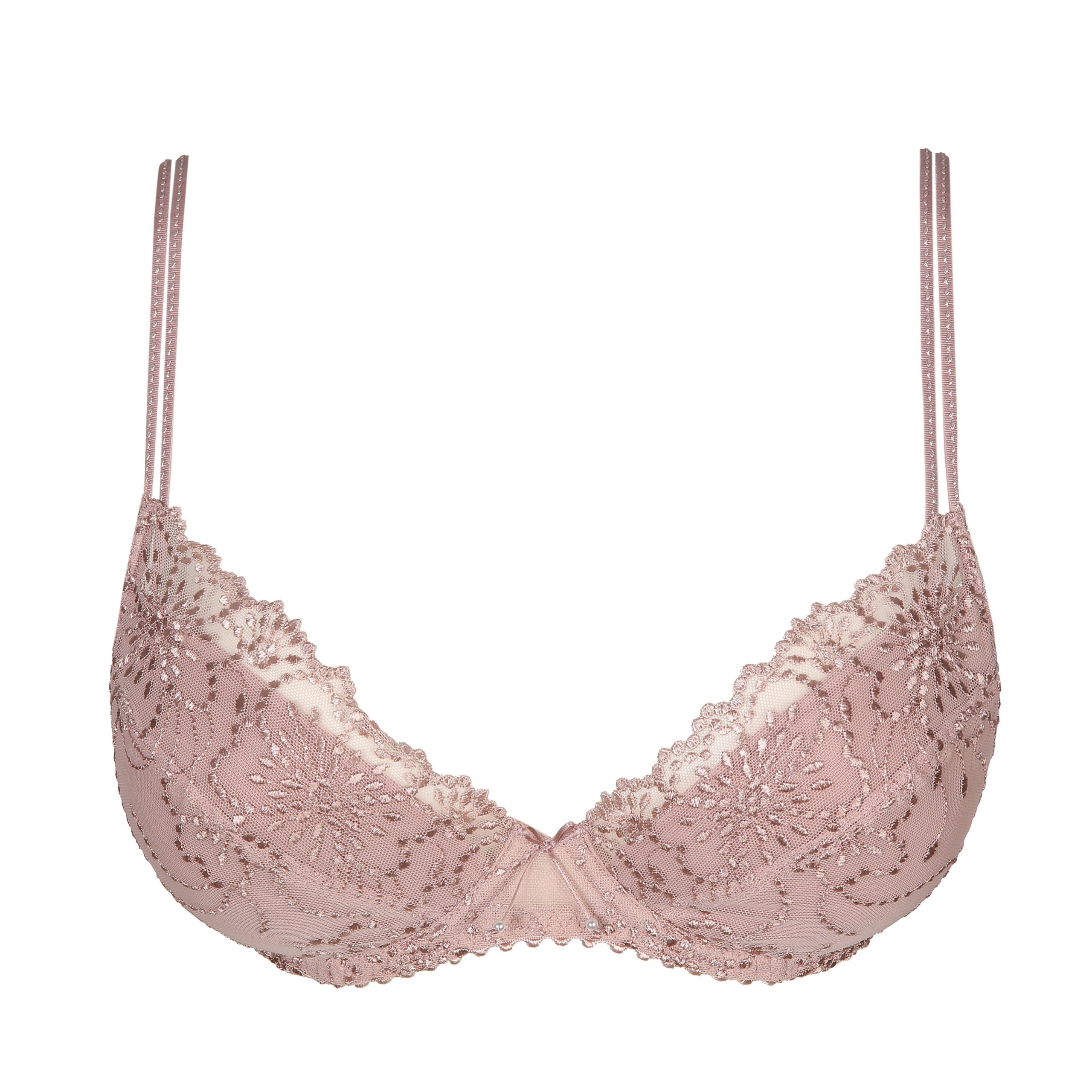 WOMENS 30-42 AA A B C Cup Push Up Lace Bras Bralette Underwire